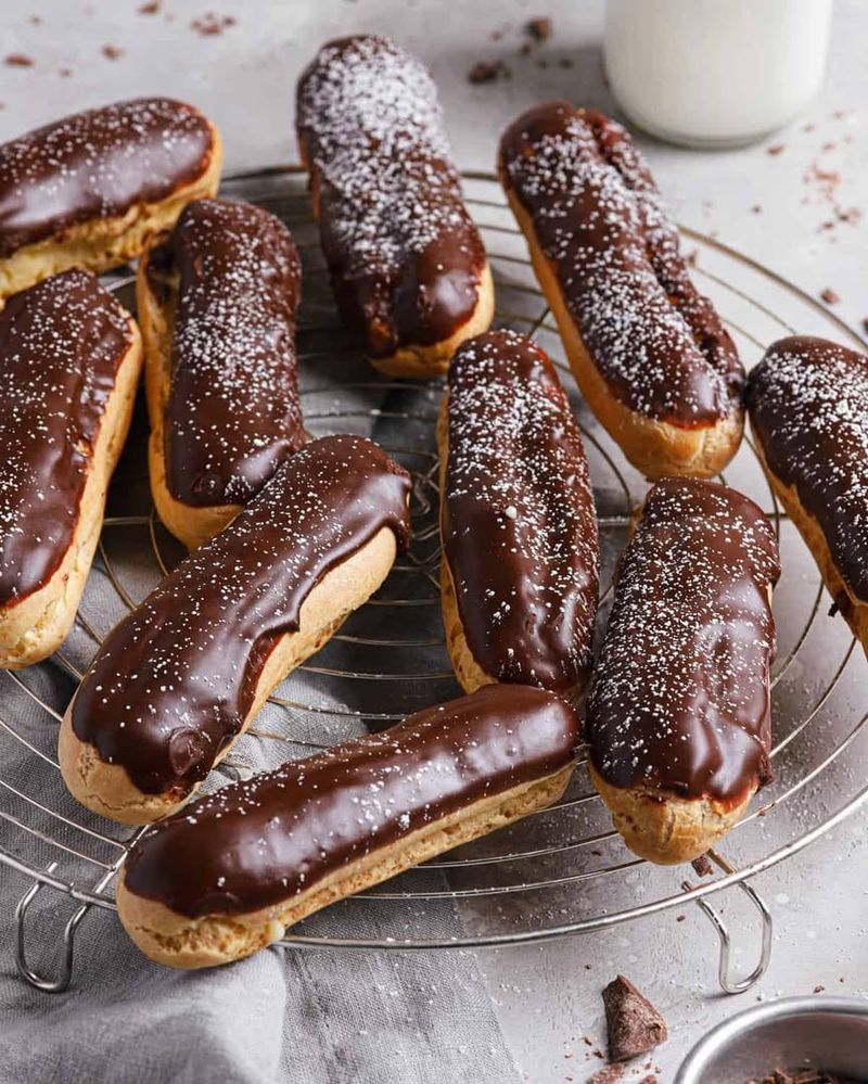 Homemade Eclairs