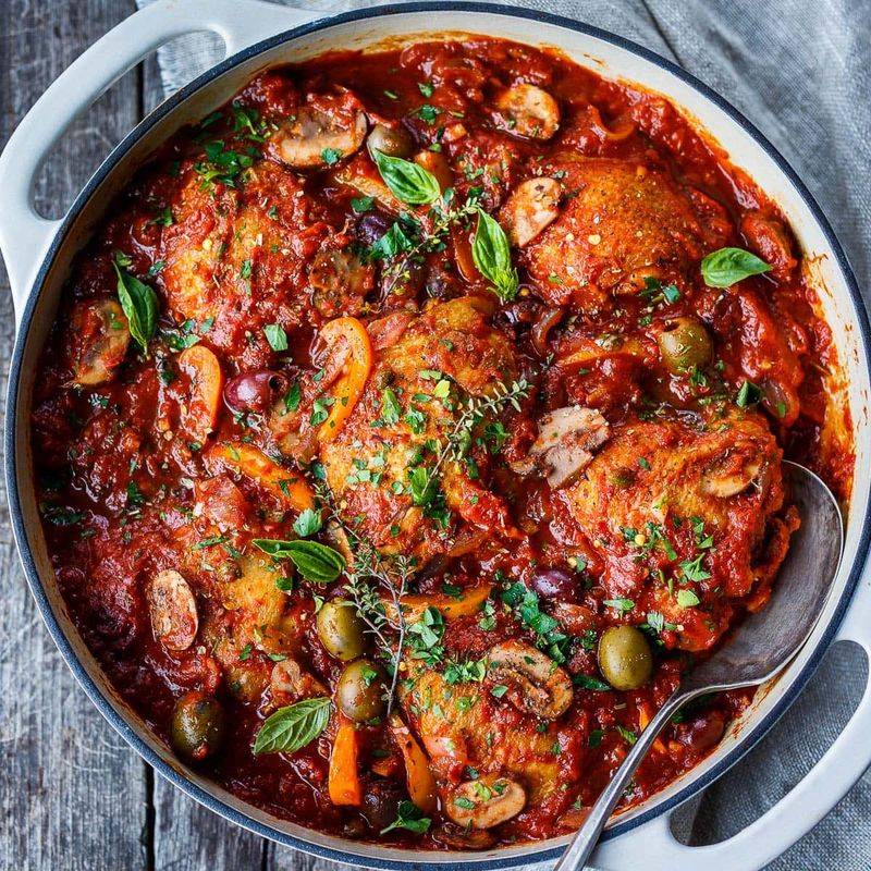 Chicken Cacciatore (Hunter’s Chicken)