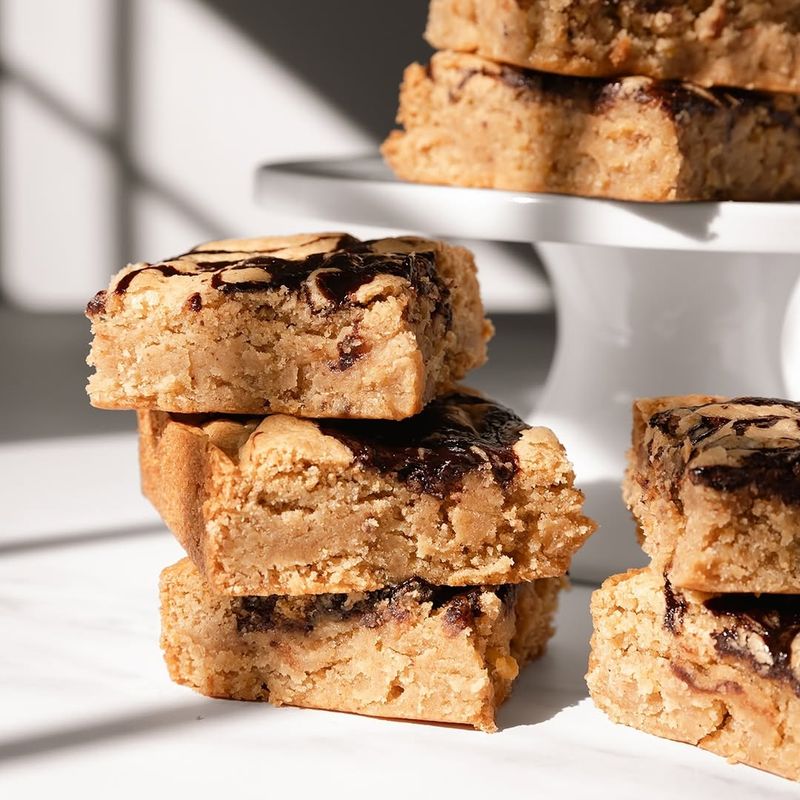 Rum Raisin Chocolate Squares