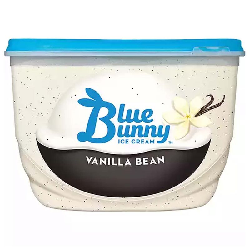 Blue Bunny Vanilla Bean