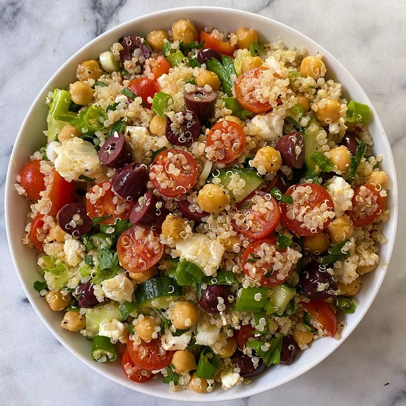 Mediterranean Quinoa Salad