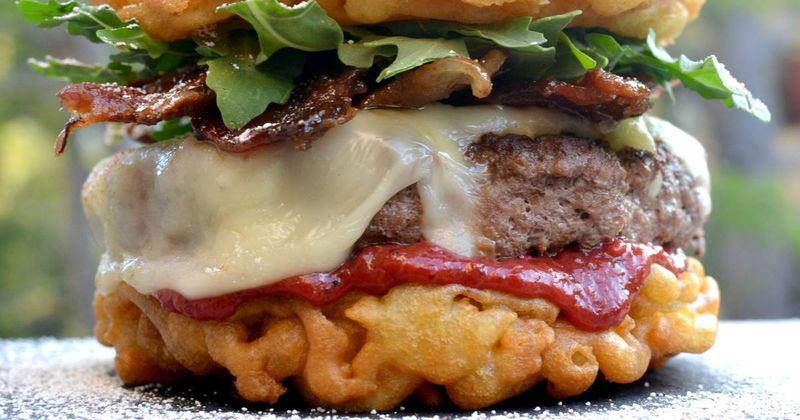 Funnel Cake Burger