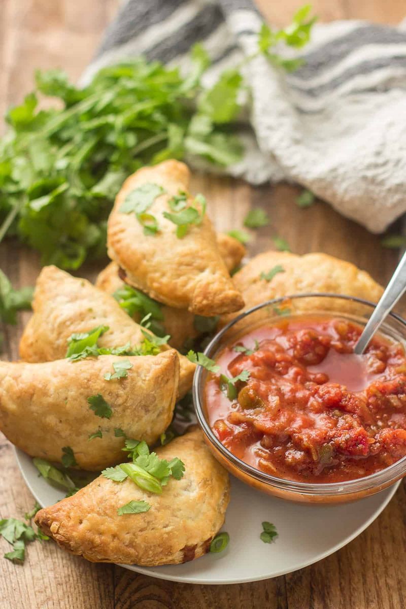 Black Bean And Sweet Potato Empanadas