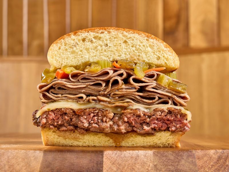 Illinois – Italian Beef Burger