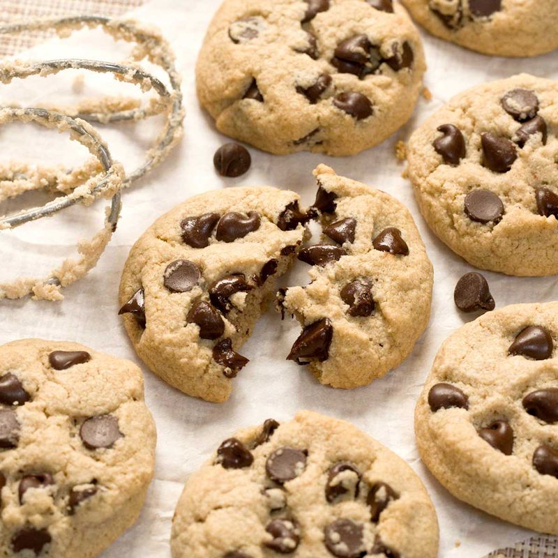 Cassava Flour Chocolate Chip Cookies