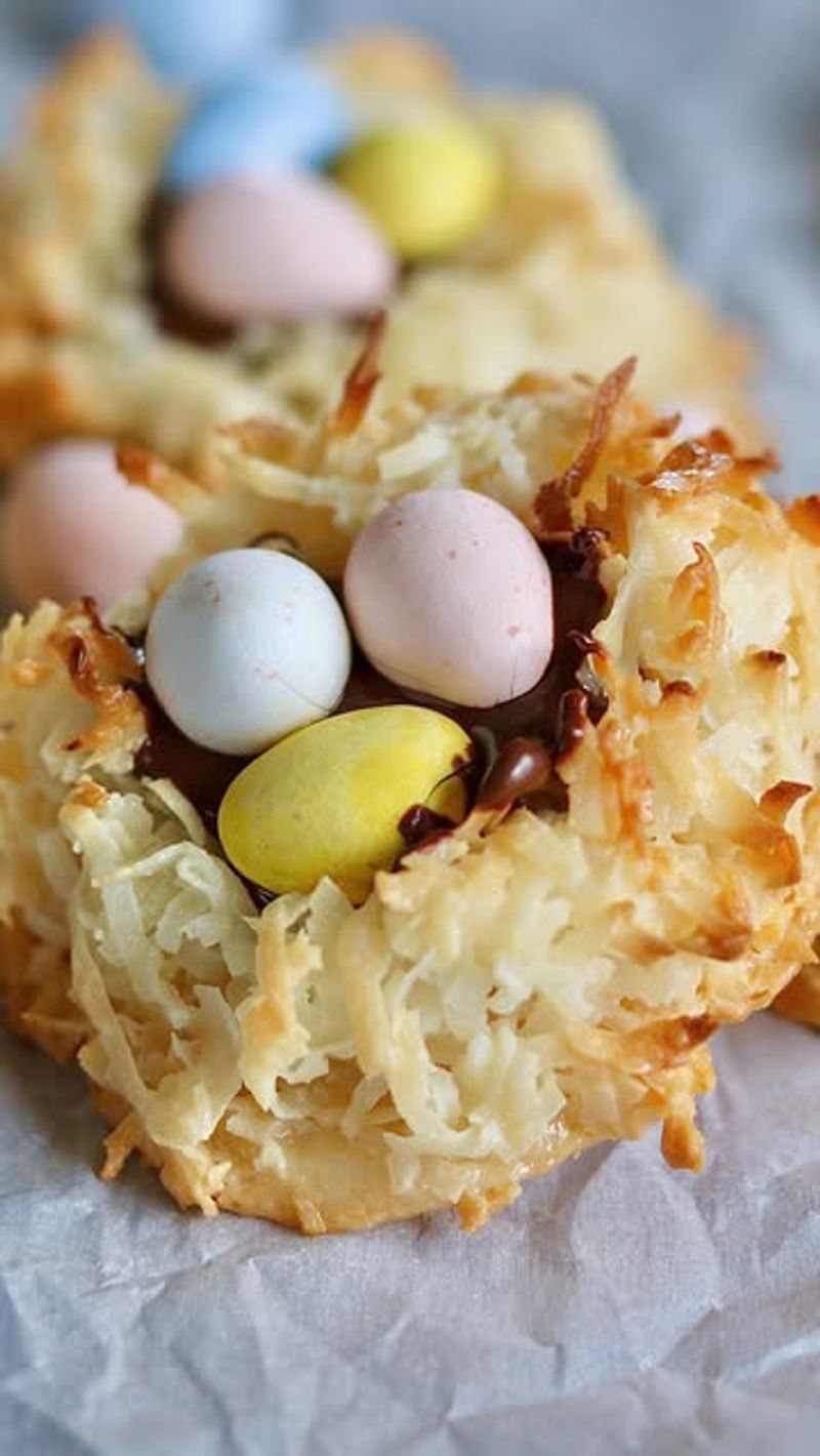 Coconut Nest Cookies