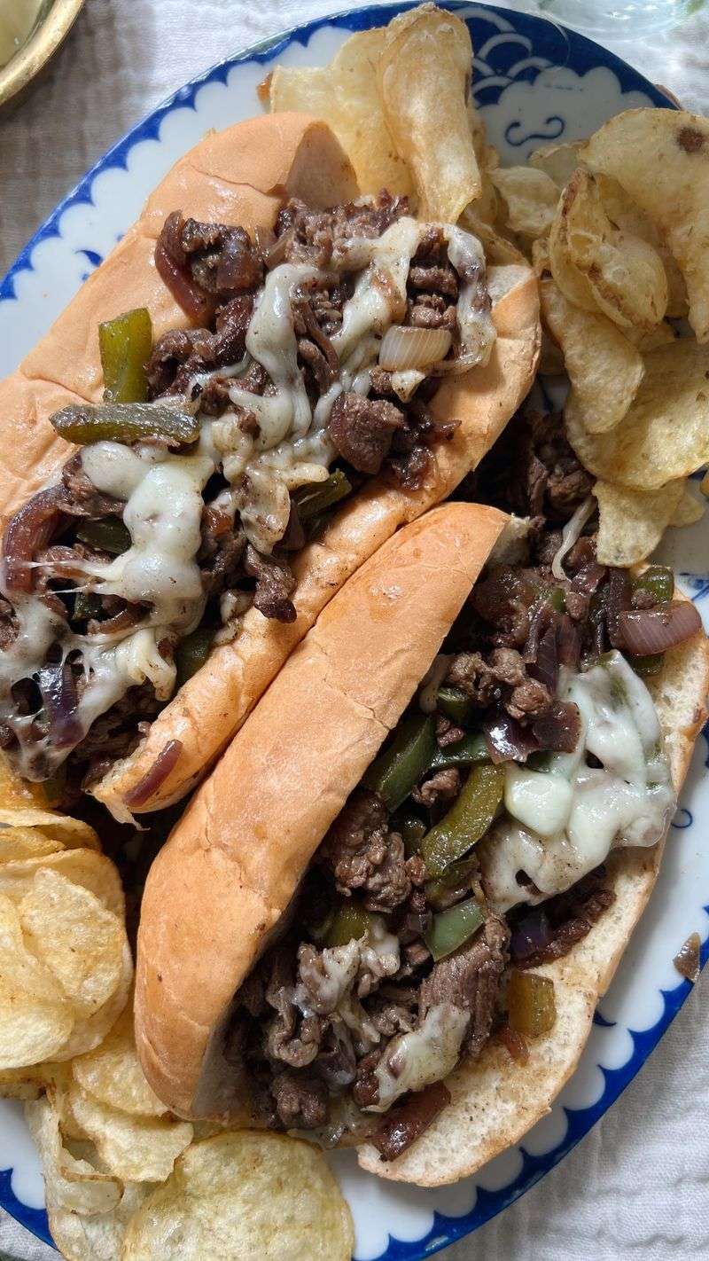 Five Guys' Cheesesteak