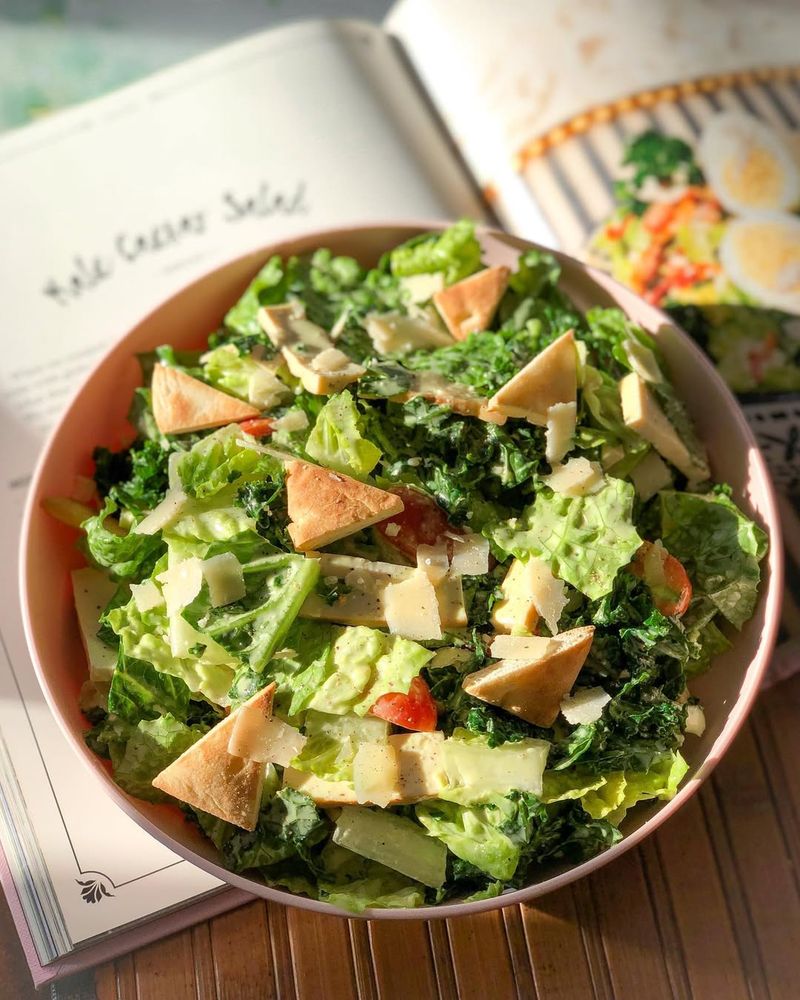 Kale Caesar Salad