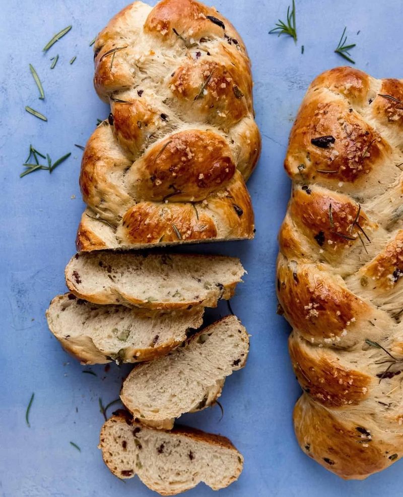 Savory Olive And Herb Bread