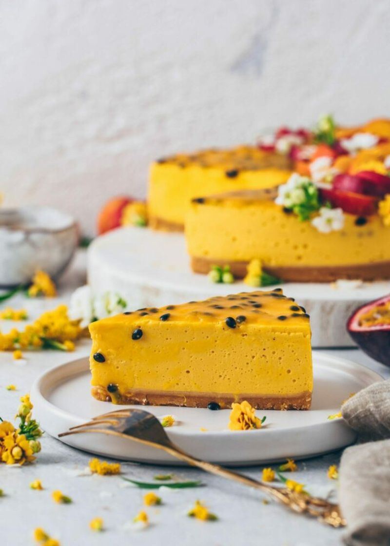 Mango Passion Cheesecake