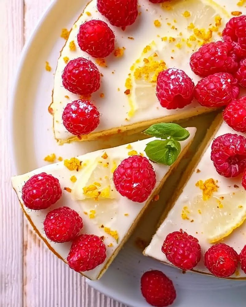 Lemon Raspberry Cake