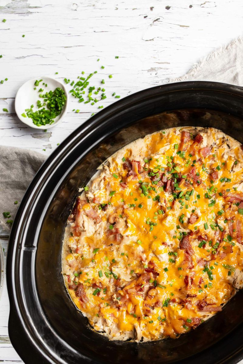 Crack Chicken In The Slow Cooker