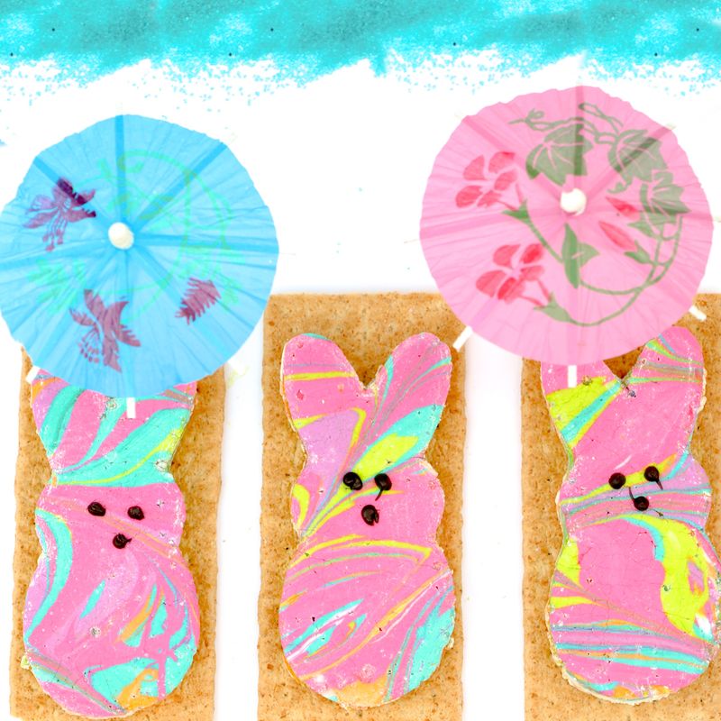 Tie-Dye Psychedelic Bunnies
