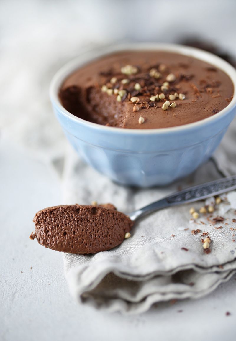 Aquafaba Chocolate Mousse