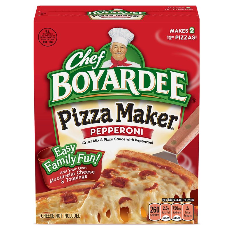 Chef Boyardee Pizza In A Can