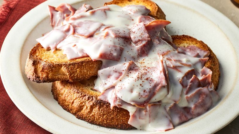 Chipped Beef On Toast
