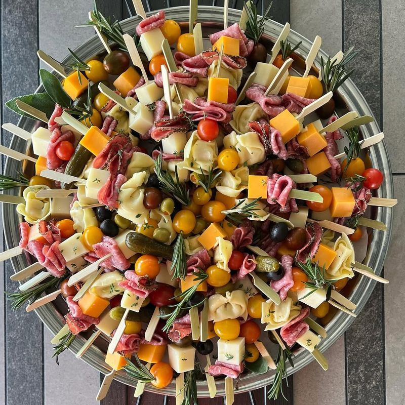 Olive & Cheese Skewers