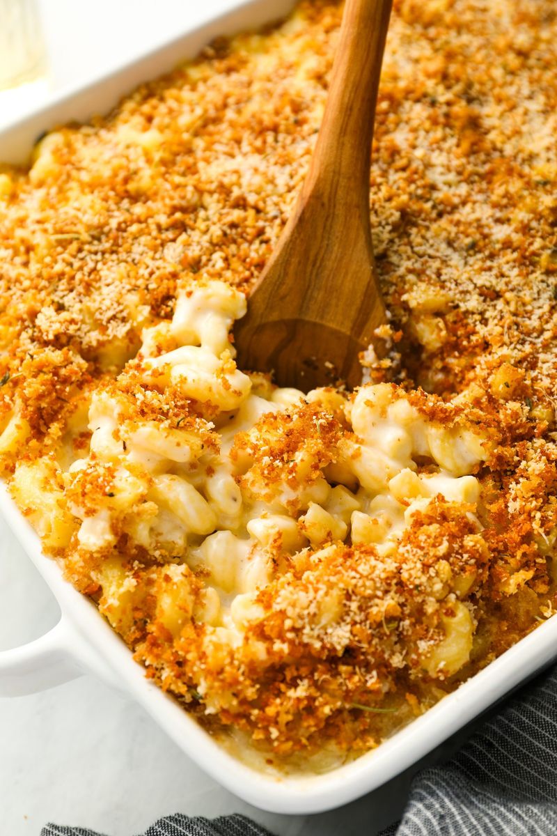 Mac and Cheese With Crispy Topping