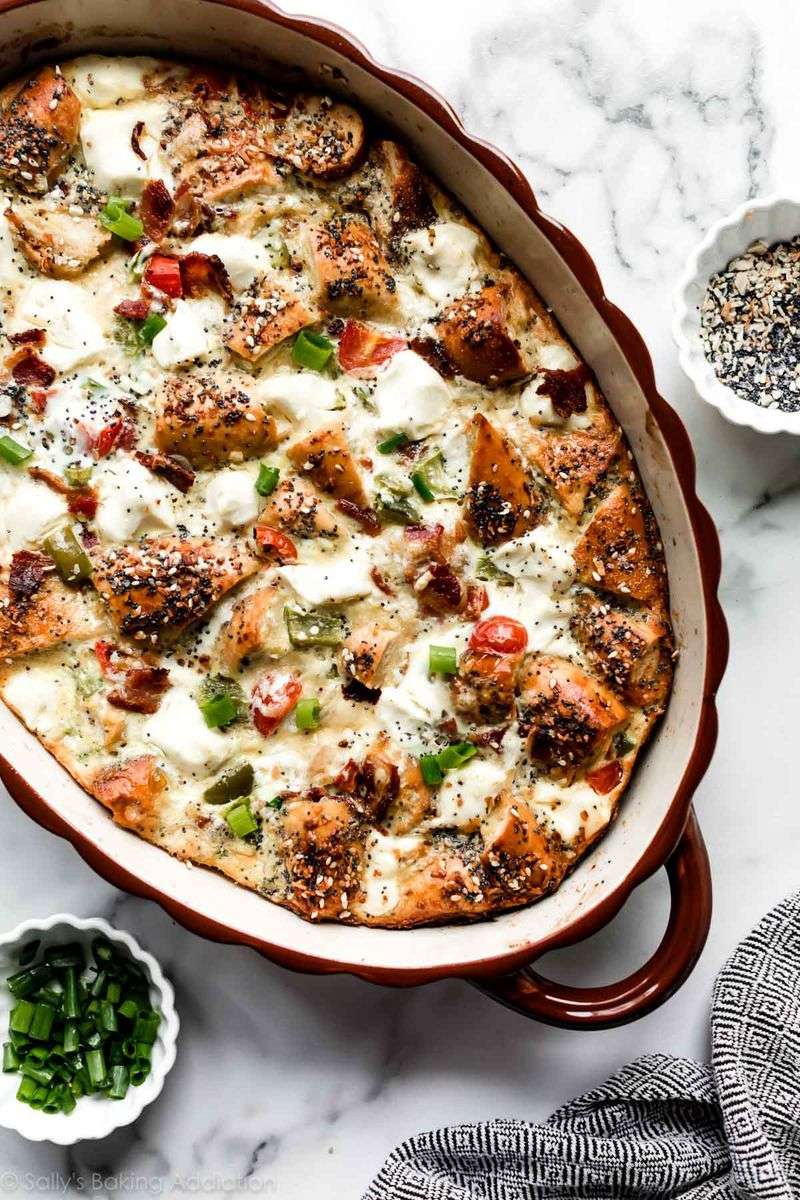 Bagel Breakfast Strata