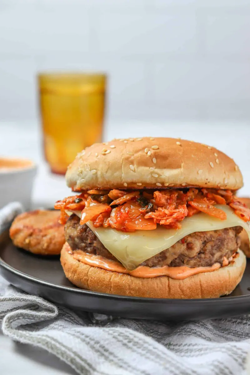 Kimchi And Sriracha Mayo