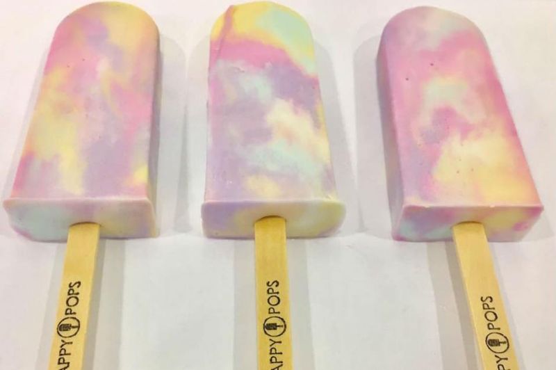 Aurora Borealis Popsicles