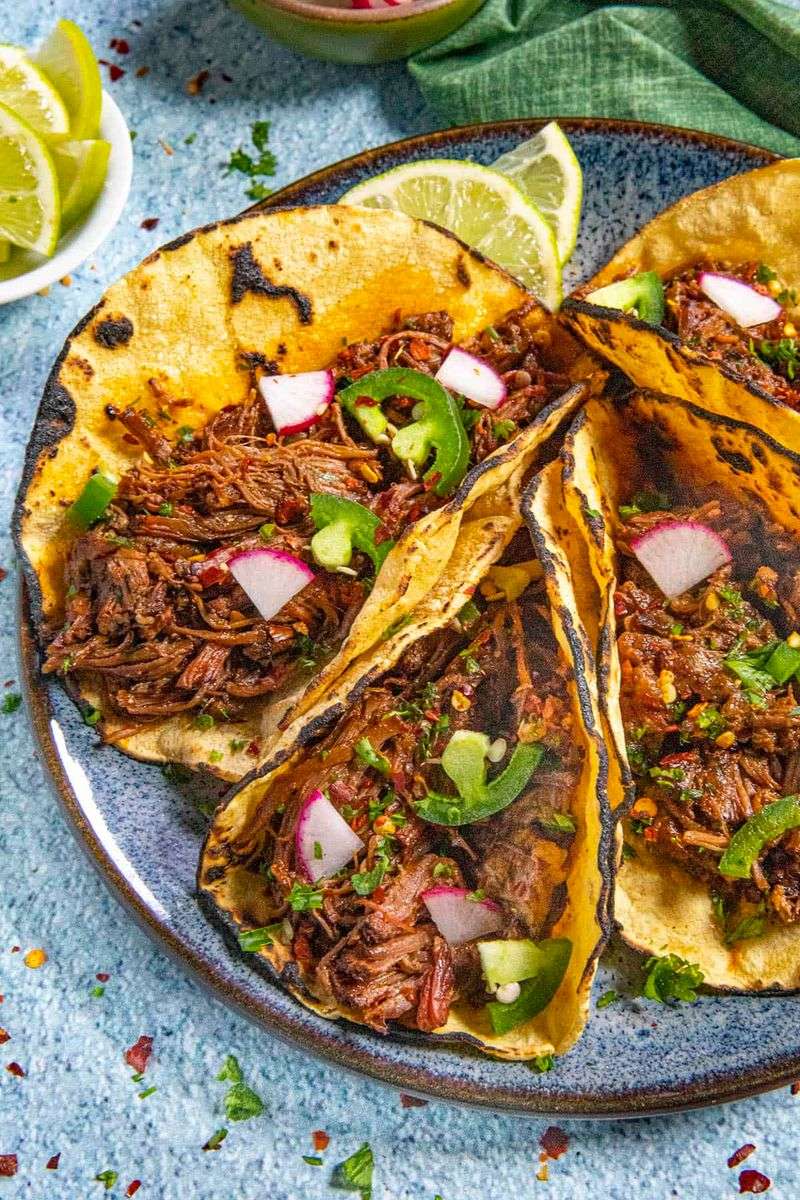 Beef Barbacoa Tacos