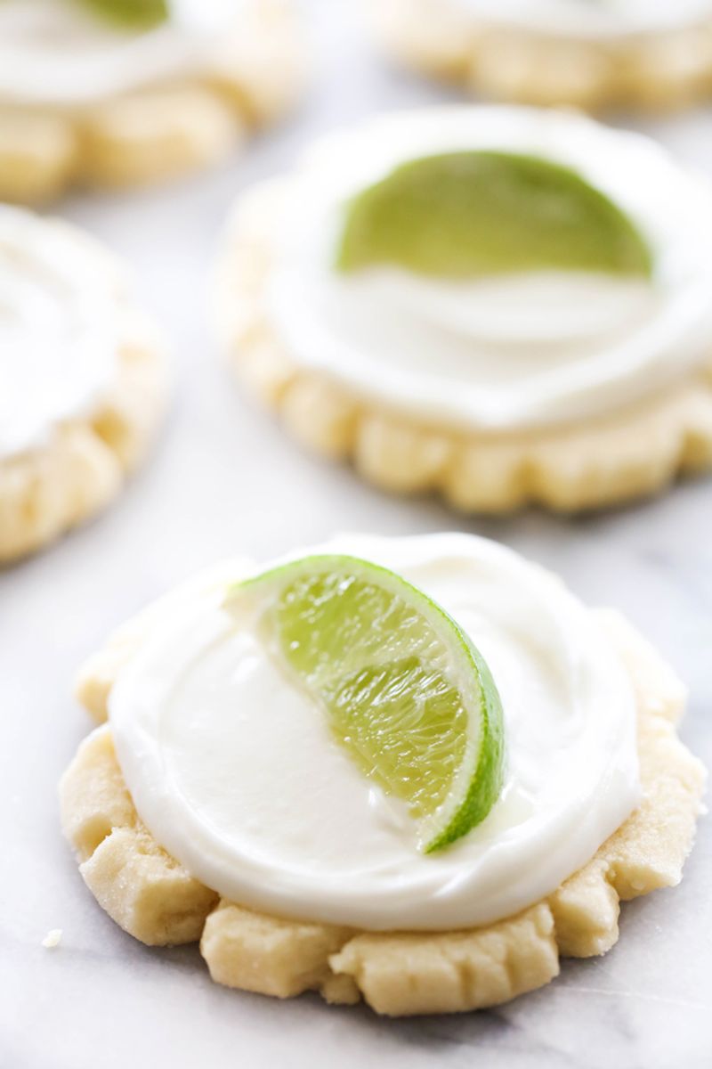 Coconut Lime Sugar Cookies