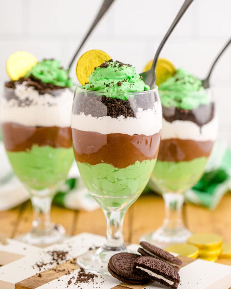 Pistachio Pudding Parfaits
