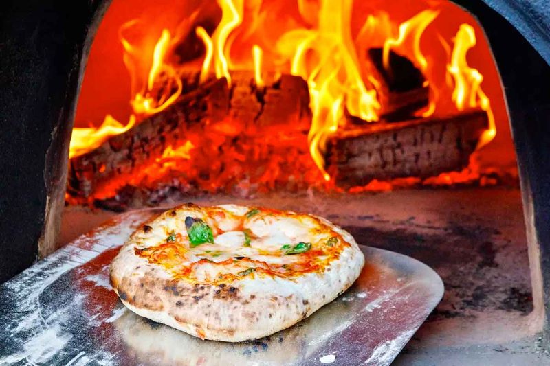Neapolitan Pizza From Naples, Italy