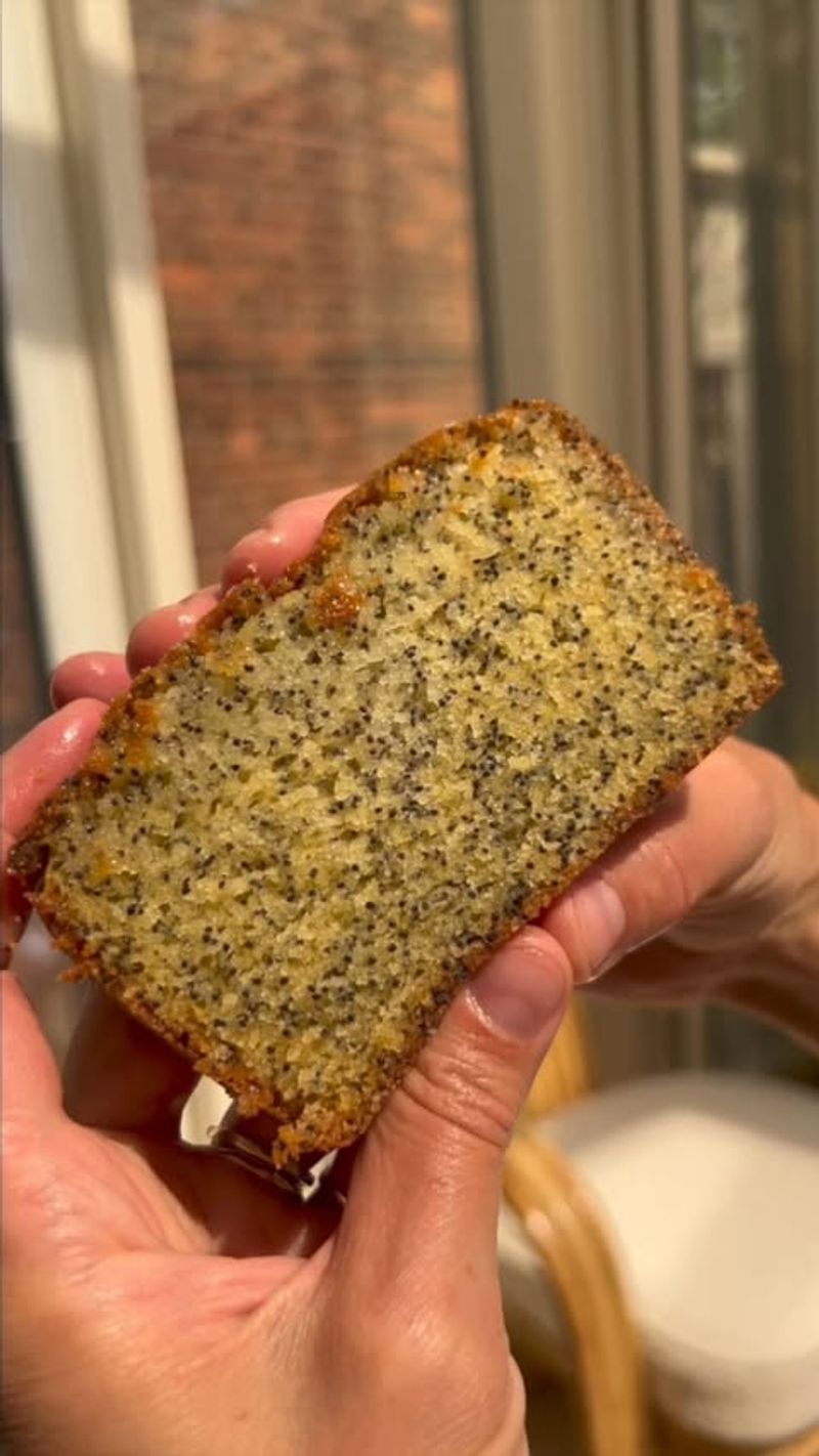 Lemon Poppy Seed Matzo Cake