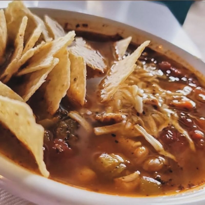 Qdoba Chicken Tortilla Soup