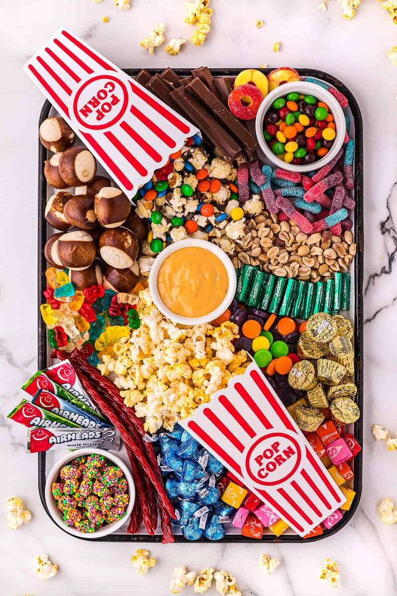 Sweet And Salty Movie Night Board