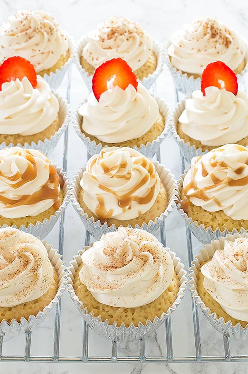 Tres Leches Cupcakes