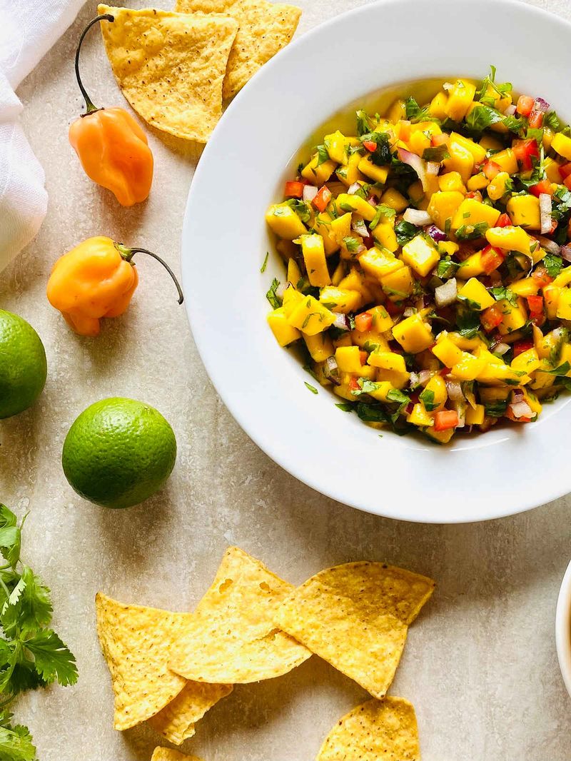 Mango Habanero Salsa