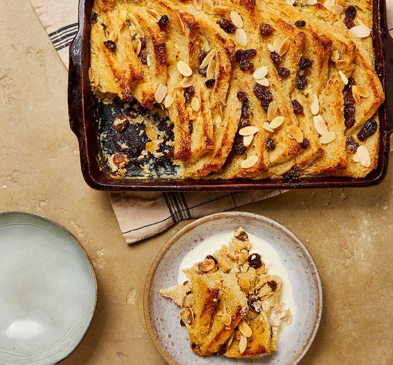Chai-Spiced Breakfast Bread Pudding