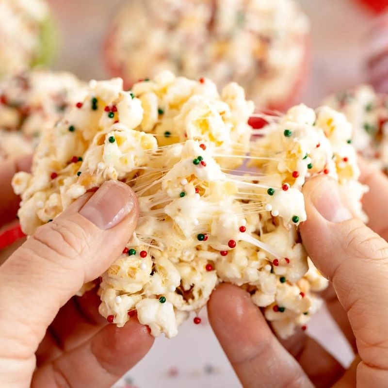 Marshmallow Popcorn Balls