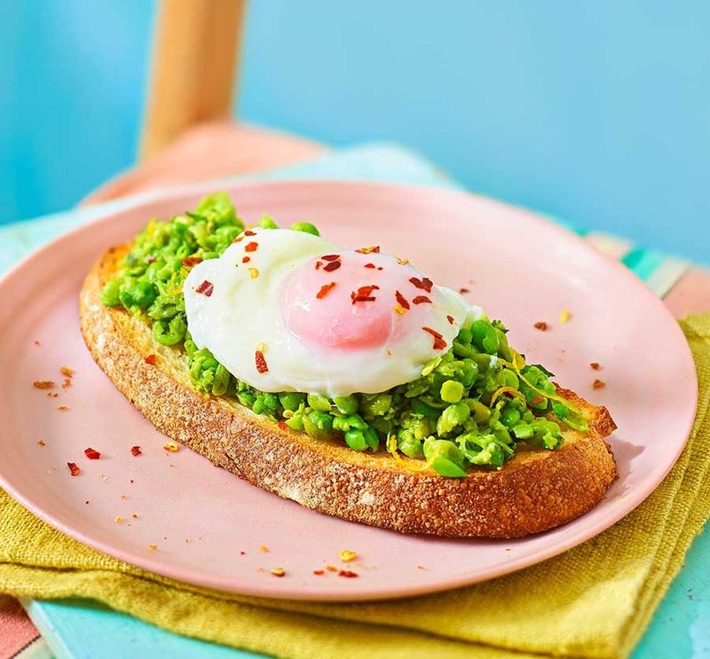 Smashed Pea & Avocado Toast