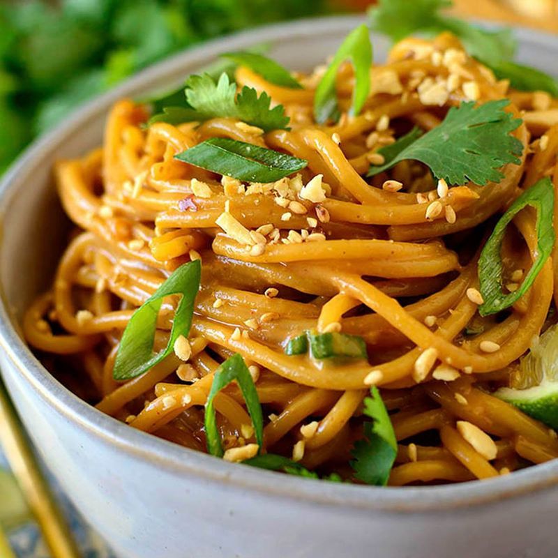 Sesame Peanut Noodles