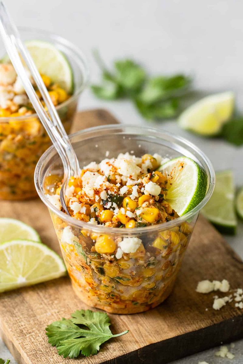 Esquites (Corn Salad Cups)