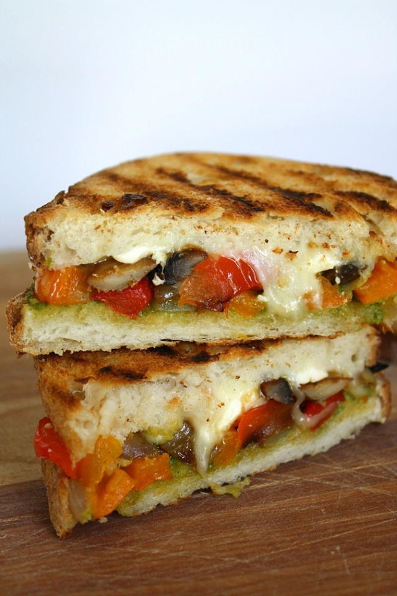 Pesto Veggie Panini