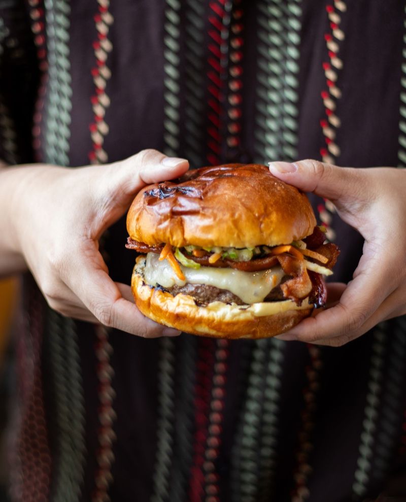 New Hampshire – Maple Bacon Burger