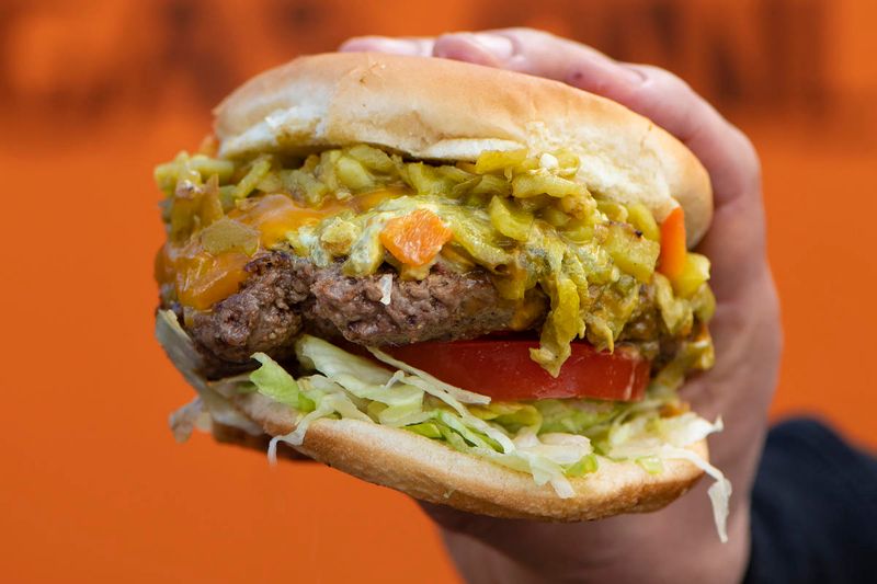 New Mexico – Hatch Green Chile Burger