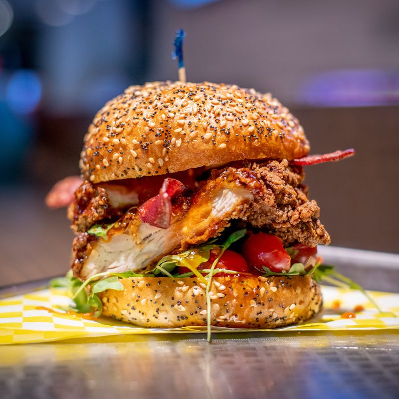 North Dakota – Lefse Burger
