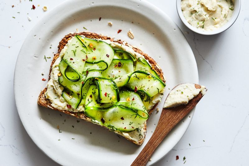 Hummus And Cucumber