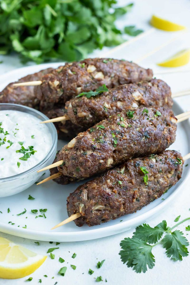 Lamb Kofta With Tzatziki