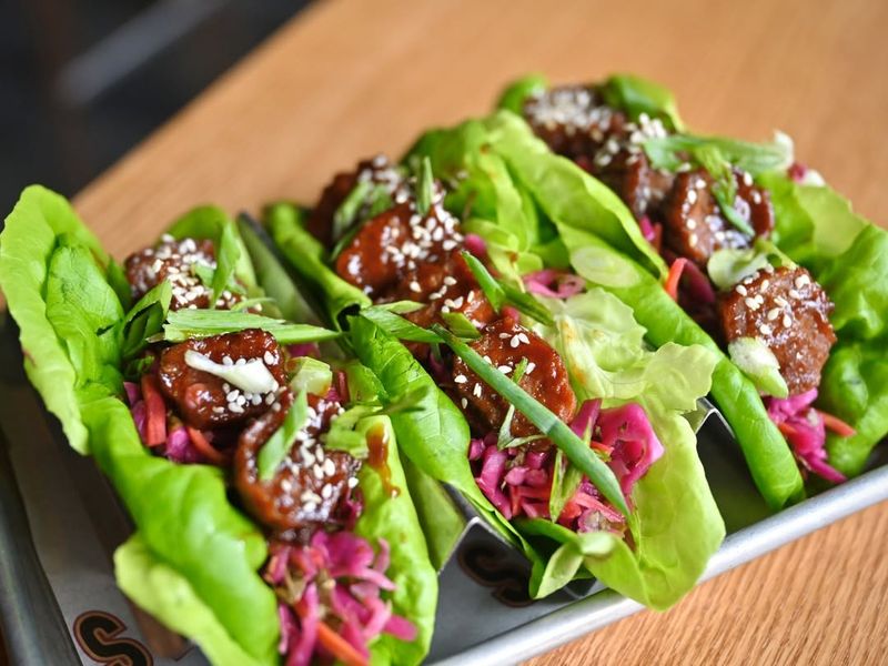 Savory Beef Lettuce Wraps