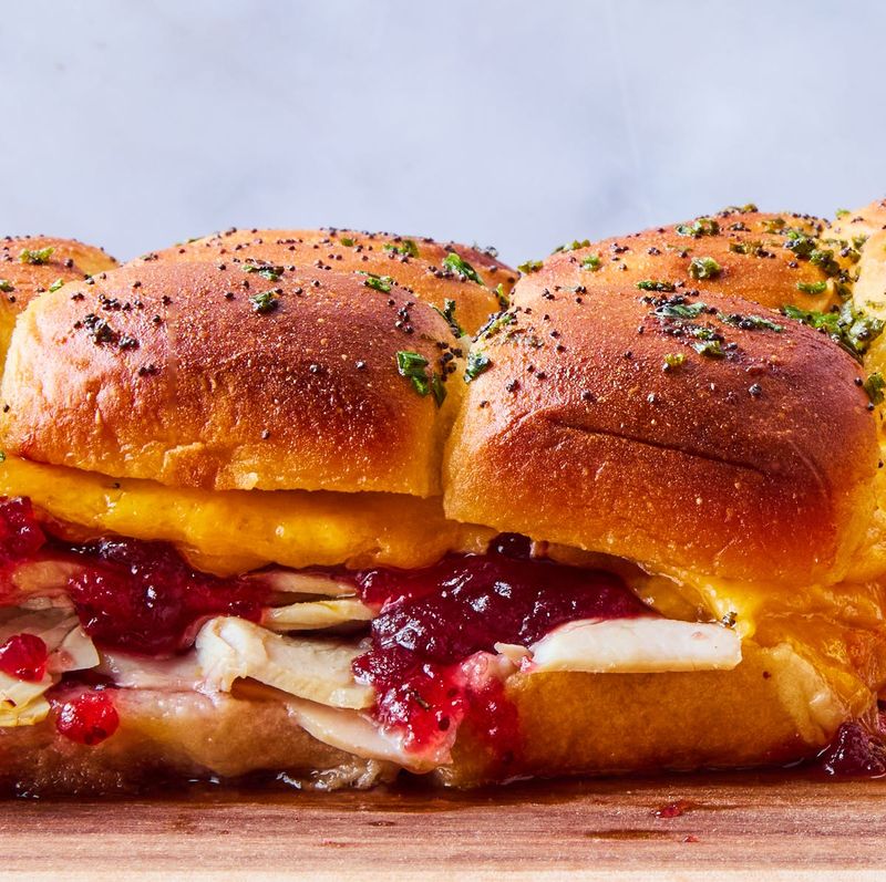 Cranberry Sauce And Sharp Cheddar