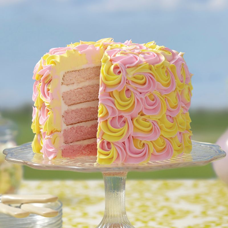 Raspberry Lemonade Cake