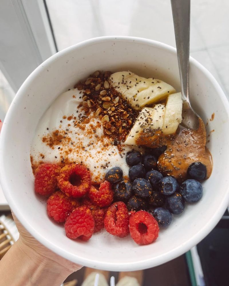 Coconut Yogurt With Granola