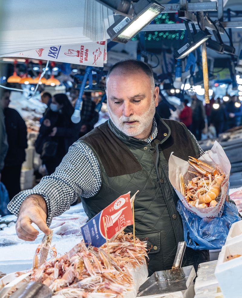 José Andrés Refuses Farmed Salmon